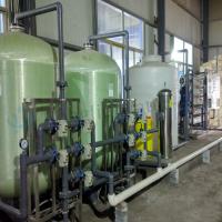 Equipo de tratamiento de agua industrial de FRP 20m3h Sistema de purificación de agua ultrapura