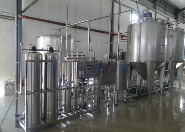 Bailey Package Dairy Production Line , Milk Product Making Machine Full / Semi Auto