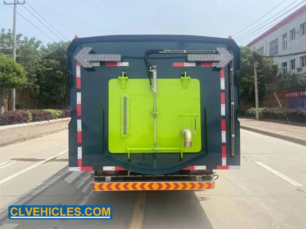 KV100 N Series ISUZU Road Sweeper Truck 10CBM High Pressure