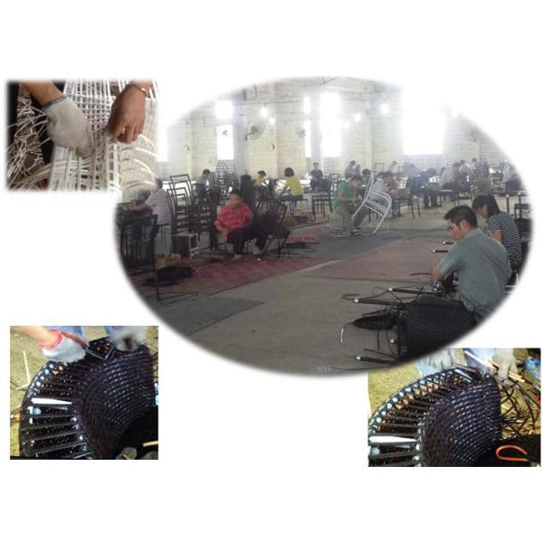 5 pc rattan dining set outdoor furniture garden wicker dining table & chair furniture