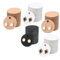 Simple Jewelry Packaging Cardstock  Earring Cards  Kraft Paper Cards