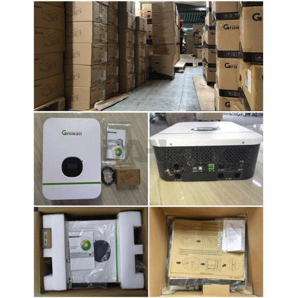 On-grid Solar Inverter Growatt 2 MPPTs Single Phase 7kW-10kW AC/DC Inverter for Home
