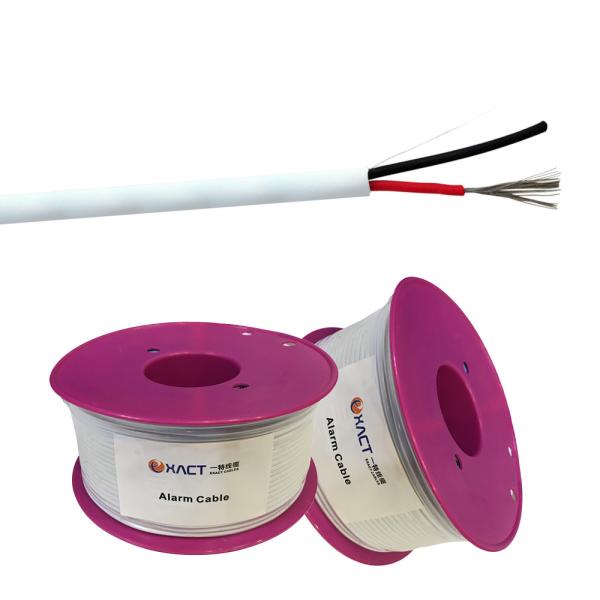 6X0.5mm CCA/Tinned Copper/Copper/TCCA Alarm Cable with PVC Jacket Communication Cable