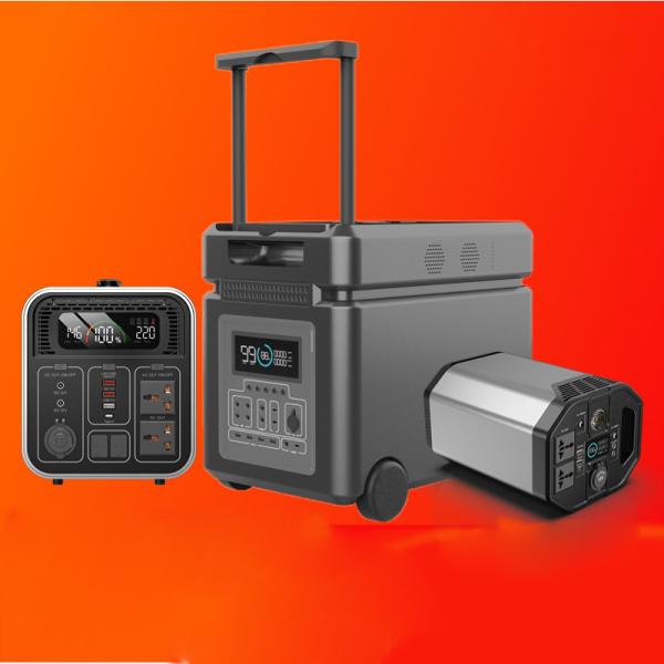 Mobile Portable Lithium Battery Pack Camping 500W 600W 1000W 2000W 3000W