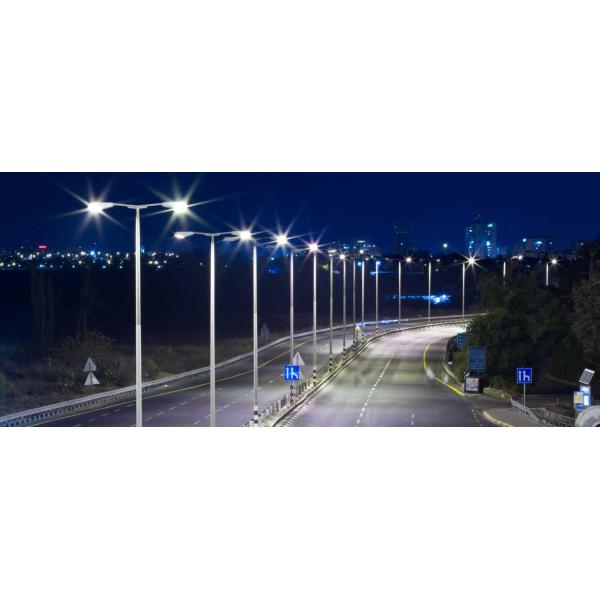 50W 80W 100W 150W LED Street Light Fixtures IP65 IK09 Meanwell Driver 5000K Outdoor Led Street Lighting