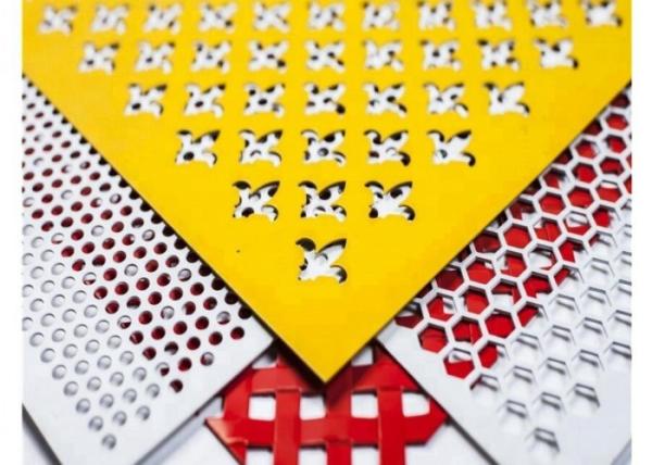 Slotted Hole Punched Metal Sheet and Perforated Metal Panel in Multiple Colors with Aluminum and Stainless Steel Material