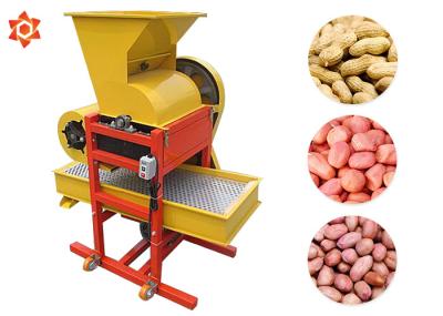 Máquina de processamento diesel 150r/Min Husking Revolving Speed do amendoim do amendoim