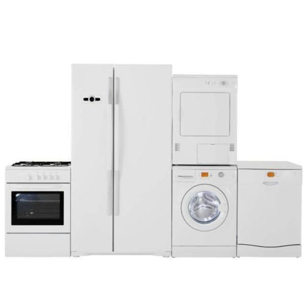 Aleación 3005 de color blanco 0,65 mm de espesor 1000 mm de ancho de color blanco recubrimiento de aluminio para la fabricación de lavadoras y secadoras