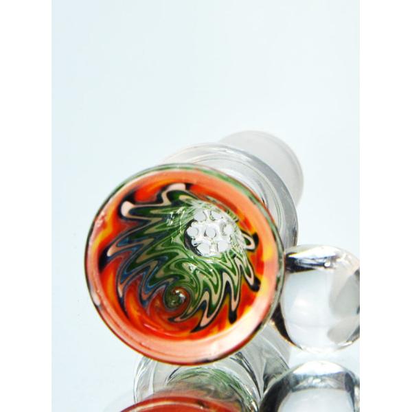 шар кальяна воды 14mm стеклянный часть шара Rasta Мартини 2 дюймов