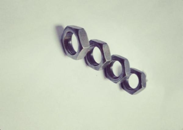 Q235 8.5mm Thickness Carbon Steel Nuts M18 Hexagon Fastener For Agricultural Machinery