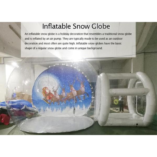 КЭ ЭН71 ЭН14960 украшения большого глобуса снега крупного плана рождества на открытом воздухе