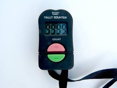 MUSLIN digital hand tally counter