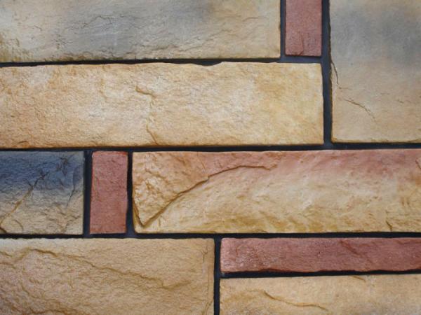 Exterior Interior Artificial Stone Panels 3D PU Polyurethane Faux Wall Veneer