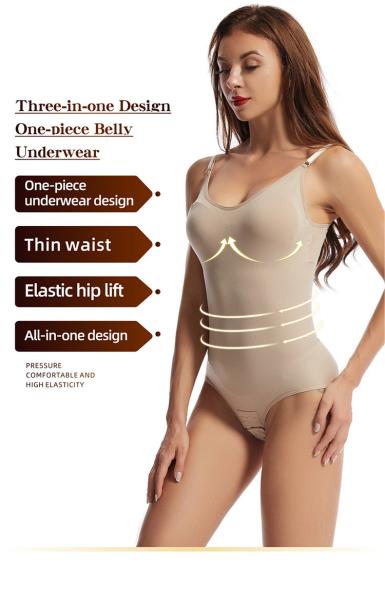 Modelador de cintura elástica feminino modelador de corpo tamanho Xs espartilho colete de peça única