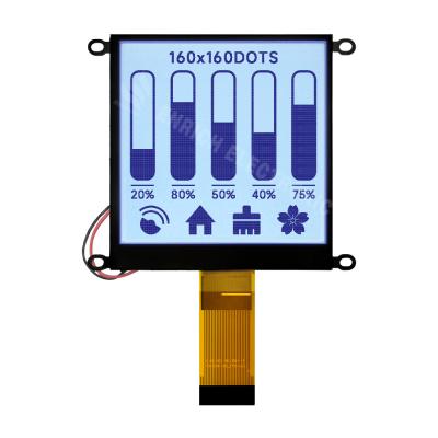 Custom 160x160 Lcd Display Graphic Monochrome Graphic Lcd 3.5 Inch