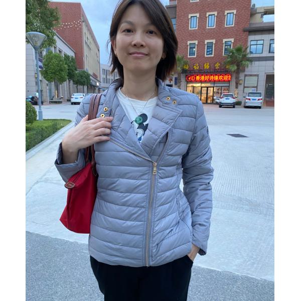 Ladies Casual 100% Nylon Windproof Thermal Jacket 5 Colors For Winter
