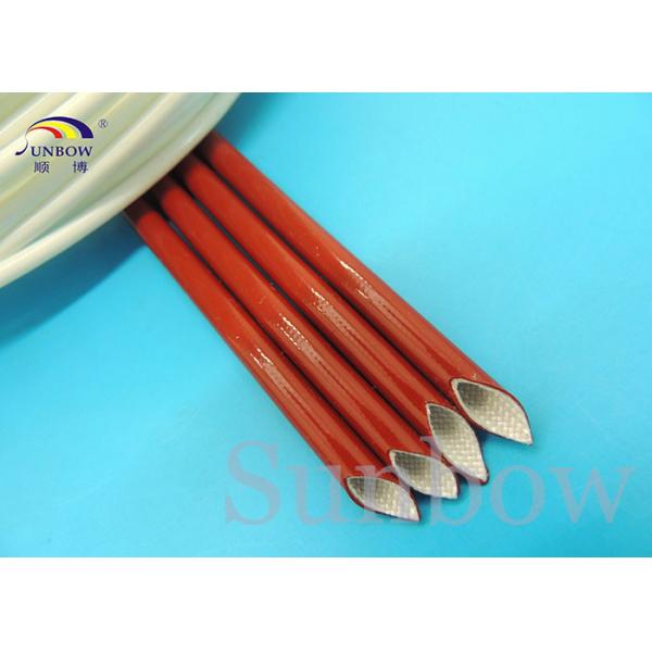 2760 Silicone Fiberglass Sleeving , electrical insulation sleeving 7.0KV