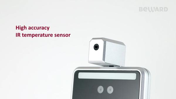 400cd/M2 Biometric 24000pcs Facial Identification Terminal