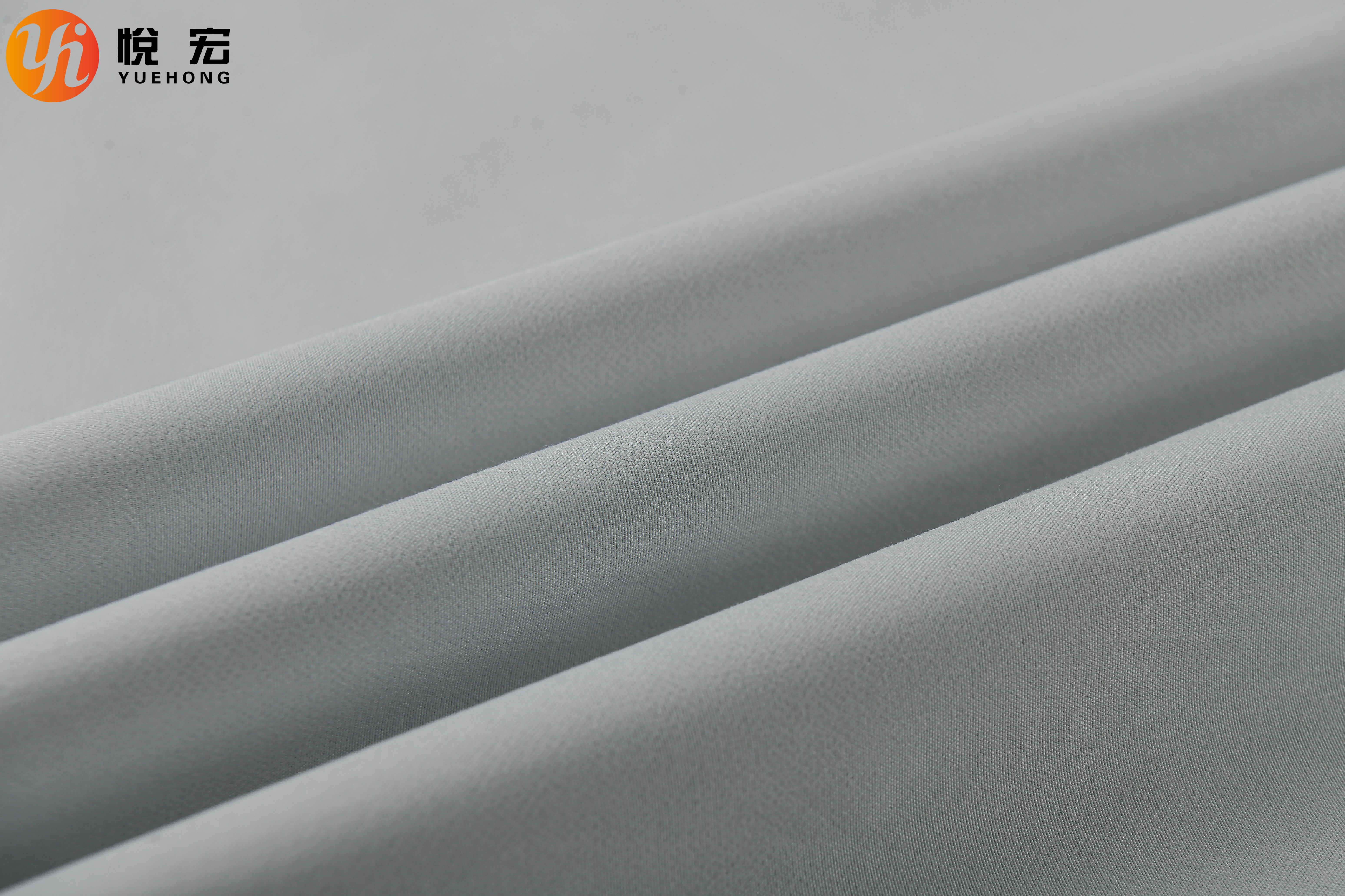Brushed Blackout Fabric Silver Reflective Backing Blackout Lining Fabric Thermal Insulation