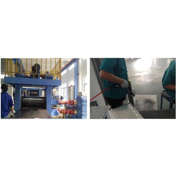 Tamaño del evaporador del enlace del rollo de aluminio: anchura 590 (máxima), longitud 2050 (máxima)