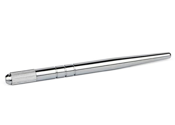 Eyebrow Tattoo Heavy Silver Manual Tattoo Pen , Microblading Pen 60G