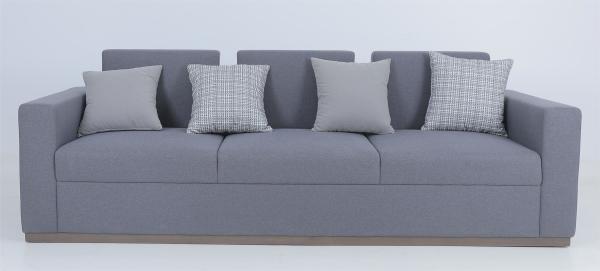 Customized Modern Sofa In Living Room With Wood Frame Fabric