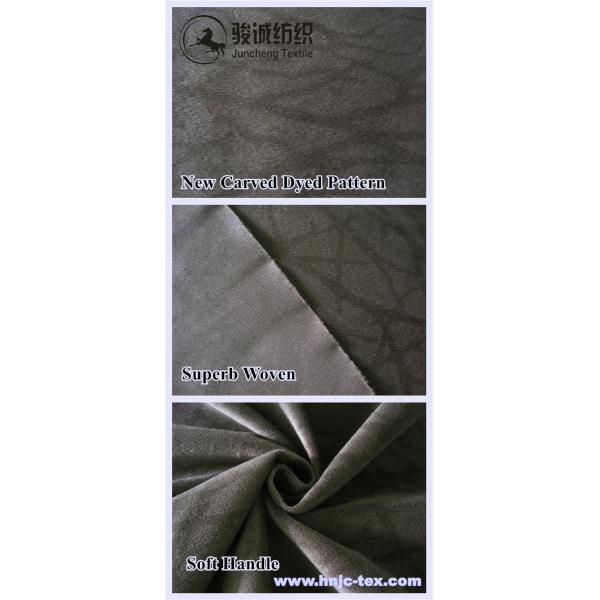 New discharge dyeing glimmering pattern new fabric for sofa and decoration