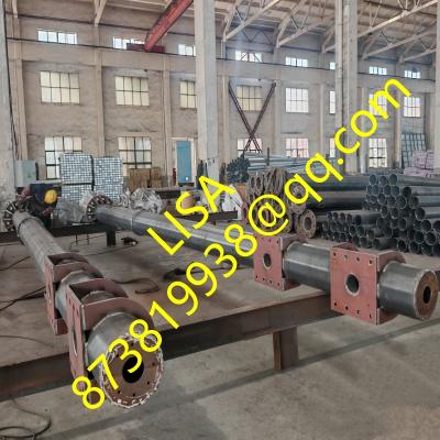 Hongxin señal de tráfico luces de tráfico poste de acero con galvanizado en caliente 355MPa poste de acero brazo