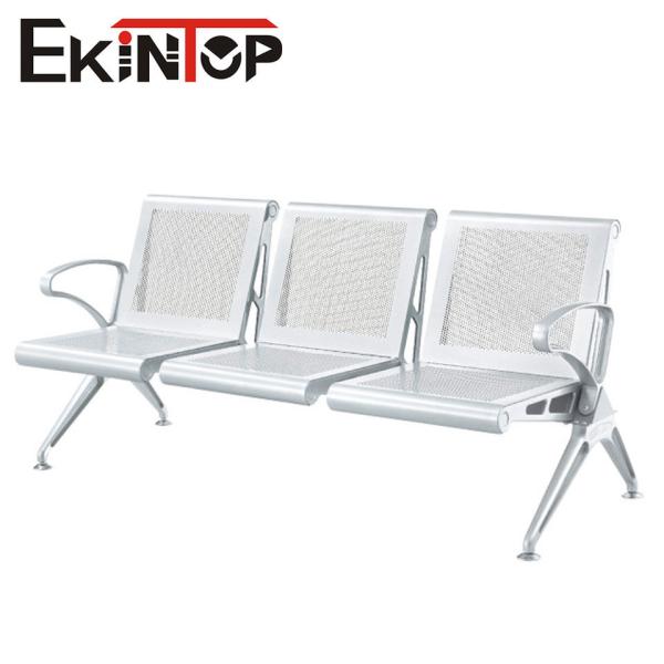 3 Seater Stainless Steel Waiting Chair For Public Airport Hospital