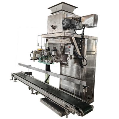 Semi-Automatic Packaging Machines 20kg 25kg 50kg Weighing Filling Grain Rice Powder Packing Machine