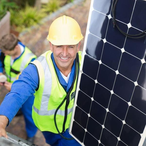 Photovoltaic Thin Flexible Solar Panels SunPower 12v-18V 100-120w Easy Installation