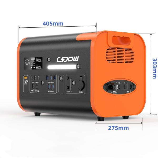 2200W Constant Power Can Drive 4000W Outdoor Camping Portable Battery Power Station