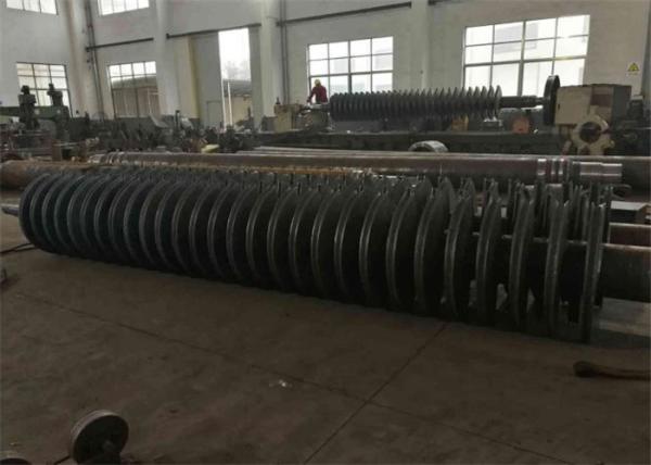 304 secador oco de aço inoxidável da pá da lâmina 11KW para a lama
