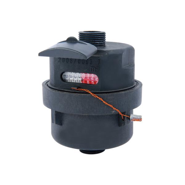 Plastic Piston Volumetric Water Meter , DN15 Domestic Water Meter LXH-15P