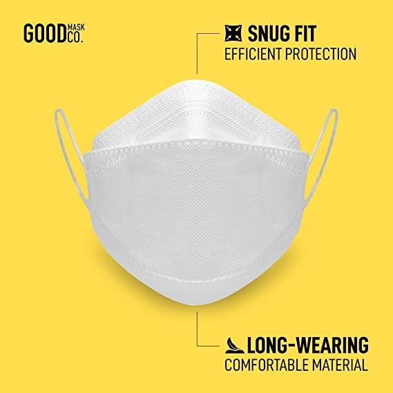 Lamosi KN95 Face Mask Disposable Filter Efficiency 95%
