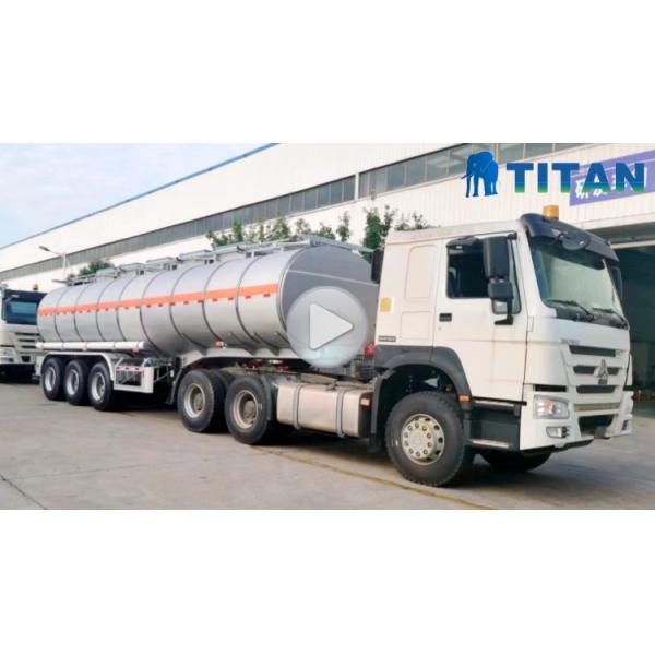 TITAN 3 Axle 50000L Stainless Steel Tanker for Sale | Stainless Tankers for Sale