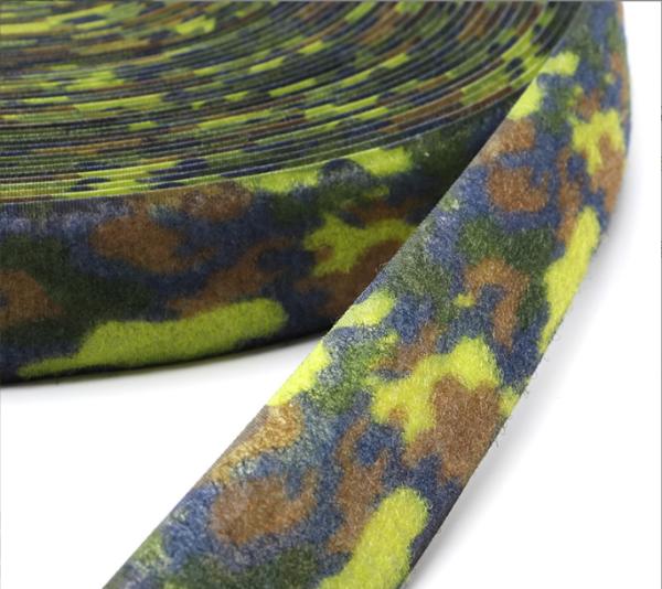 Outdoor Camouflage Hook And Loop Tape UV resistance high temperature tolerance