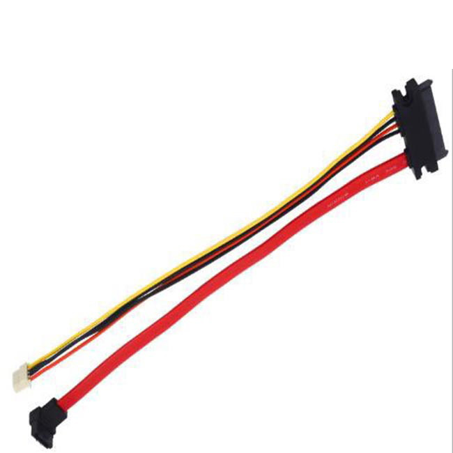 Ядр 3.07+7+15p+ небольшое 4P 50cm меди удлинительного кабеля данным по Sata
