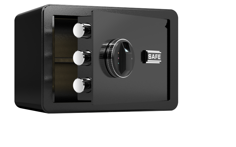 Fingerprint Digital Password Security Safe Box Wall Mounted Anti Theft Box