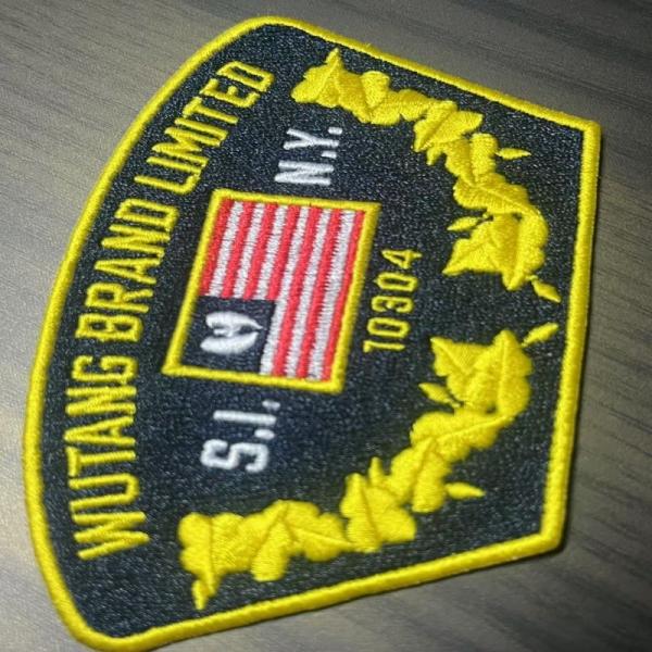 Cotton Polyester Garments Patches Trims Accessories Tear Resistant