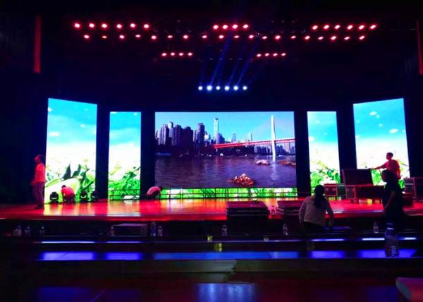 P2 Indoor Led Video Panel Rental Epistar Led Chip SMD1515 192*192mm Module Size