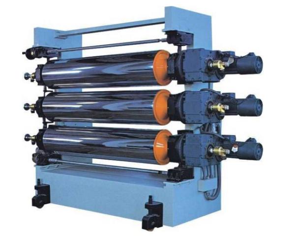 Acrylic Sheets Extrusion Production Line / PVC Transparent Sheet Calender Machine