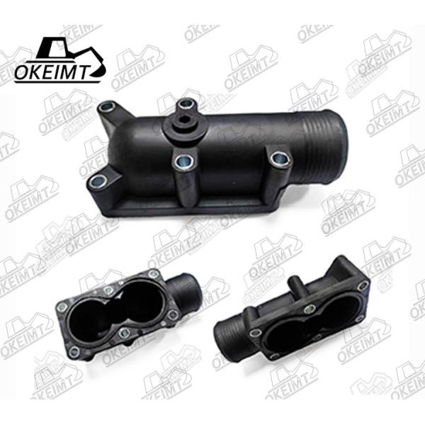 4133L046 Thermostat Housing Spare Parts For Perkins Engine Excavator