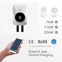 Veículo elétrico da fase monofásica que carrega Wallbox 7.5kw IP54