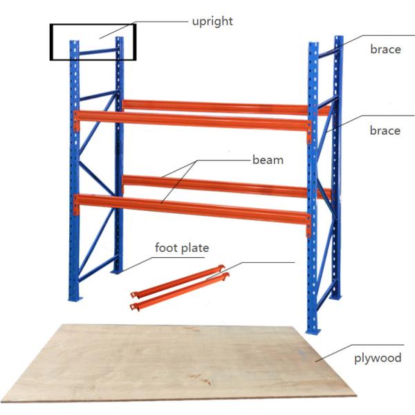 Revestimento eletrostático de aço de empilhamento resistente do pó do transporte de materiais industrial