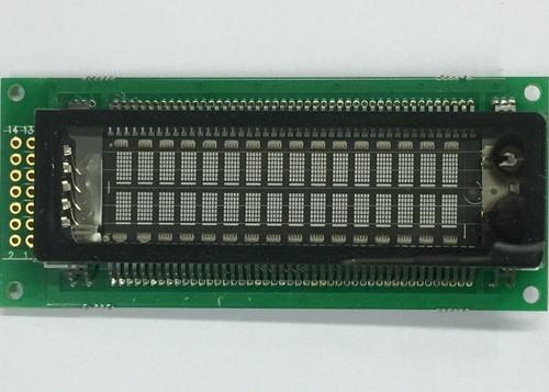 16T202DA1E VFD Dot Matrix Display Module 5V Single Power Supply LCD Compatible Interface
