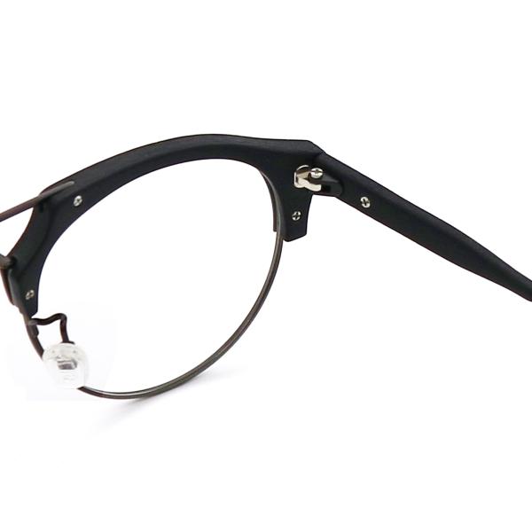 Temple Adjustable Imitation Wood Acetate Optical Glasses MR 15144