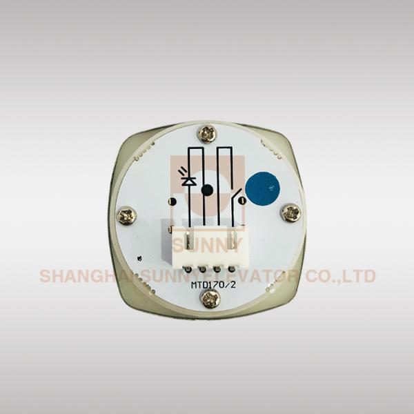 DC12V DC24V Elevator Push Button 38mm Size For Control Board / Elevator Parts