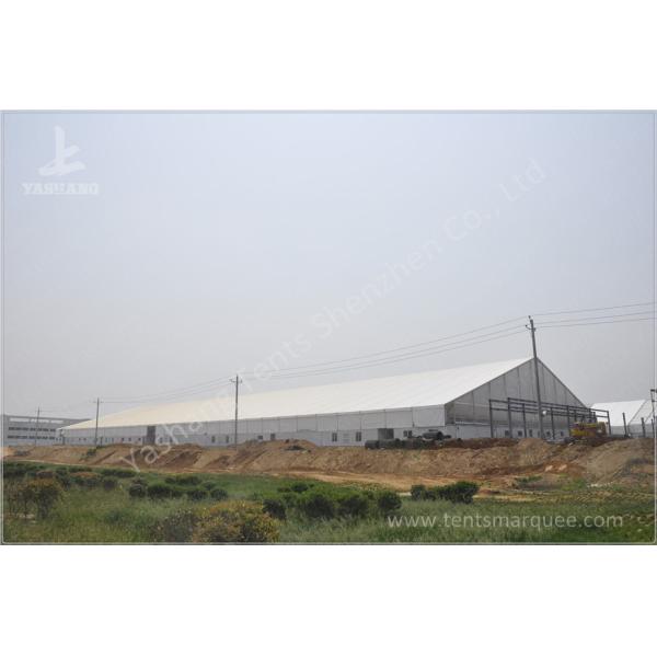 Temporary Industrial Storage Buildings Movable Plant Tent With Functional Container