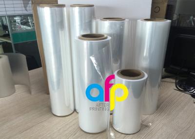75 Gauge Clear Polyolefin Shrink Film Rolls 200mm - 1600mm Roll Widht
